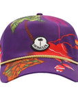 Moncler x Palm Angels Purple Cotton Hats & Cap