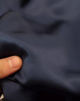 Dolce & Gabbana Blue Satin Silk Waist Belt Robe Jacket