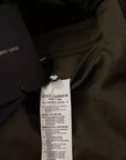 Dolce & Gabbana Green Cotton DG Love Blouson Coat Jacket