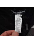 Dolce & Gabbana Black Lace Sheer Corset Organza Silk Jacket