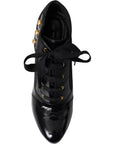 Dolce & Gabbana Black Jersey Stretch Ankle Boots Shoes