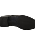 Dolce & Gabbana Black Leather Derby Dress Formal Shoes