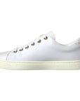 Dolce & Gabbana White Portofino Sacred Heart Sneakers Women Shoes