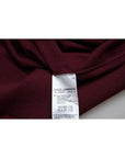 Dolce & Gabbana Bordeaux Wool Knit Crew Neck Pullover Sweater