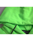 Dolce & Gabbana Neon Green Logo Pullover Hooded Sweatshirt Sweater