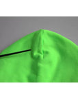 Dolce & Gabbana Neon Green Logo Pullover Hooded Sweatshirt Sweater