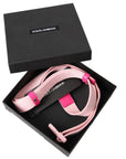 Dolce & Gabbana Pink Canvas Stretch Plastic Buckle Women Belt