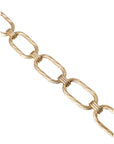 Dolce & Gabbana Gold Tone Brass Large Link Chain Jewelry Necklace