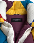 Dolce & Gabbana Multicolor Windbreaker Puffer Jacket Men