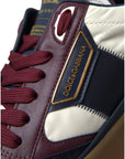 Dolce & Gabbana Multicolor Miami Leather Low Top Sneakers Shoes