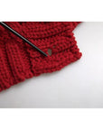 Dolce & Gabbana Red Wool Knit Button Down Cardigan Sweater