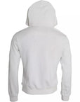 Dolce & Gabbana White Caesar Cotton Hooded Pullover Sweater