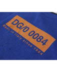 Dolce & Gabbana Blue Logo Print Crewneck Cotton T-shirt
