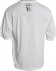 Dolce & Gabbana White Lion Crown Logo Cotton Crewneck T-shirt