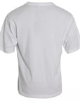 Dolce & Gabbana White Logo Cotton Round Neck Short Sleeves T-shirt
