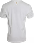 Dolce & Gabbana White Logo Floral Cotton Crew Neck T-shirt