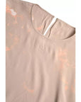 Dolce & Gabbana Brown Round Neck Short Sleeve Blouse Top
