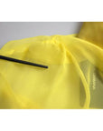 Dolce & Gabbana Yellow Long Sleeve Button Down Blouse Top