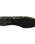 Dolce & Gabbana Brown Leopard Ballerina Flats Leather Shoes