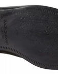 Dolce & Gabbana Black Polished Leather Formal Dress Shoes