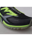 Dolce & Gabbana Black Yellow SORRENTO Sport Stretch Sneakers Shoes