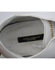 Dolce & Gabbana White Saint Tropez Lace Up Men Sneakers Men Shoes