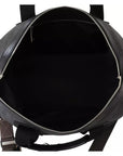 Dolce & Gabbana Black Gray Holdall Tote Men Hand Shoulder Bag