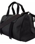 Dolce & Gabbana Black Gray Holdall Tote Men Hand Shoulder Bag