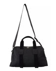 Dolce & Gabbana Black Gray Holdall Tote Men Hand Shoulder Bag