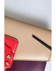 Dolce & Gabbana Multicolor Lucia Brushed Leather Crossbody Shoulder Bag