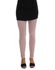 Dolce & Gabbana Elegant Pink Mid-Waist Stretch Pants