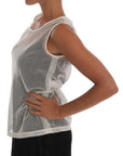 Dolce & Gabbana Sleeveless Transparent Net Tank Top