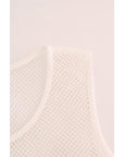 Dolce & Gabbana Sleeveless Transparent Net Tank Top