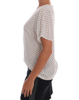 Dolce & Gabbana Chic Polka Dot Silk Blouse