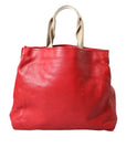 Dolce & Gabbana Red Leather