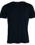 Dolce & Gabbana Dark Blue Cotton Round Neck Short Sleeves T-shirt