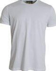 Dolce & Gabbana White Cotton Roundneck Short Sleeve T-shirt