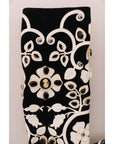 Dolce & Gabbana Floral Embroidered Crystal Wool Coat Jacket