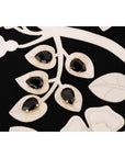 Dolce & Gabbana Floral Embroidered Crystal Wool Coat Jacket