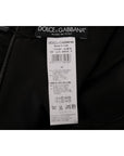 Dolce & Gabbana Exquisite Black Mink Fur Mini Shorts