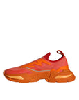 Dolce & Gabbana Orange Airmaster Low Top Men Sneakers Shoes