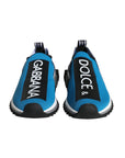 Dolce & Gabbana Blue Logo Low Top Sorrento Men Sneakers Shoes