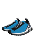 Dolce & Gabbana Blue Logo Low Top Sorrento Men Sneakers Shoes