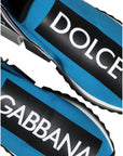 Dolce & Gabbana Blue Logo Low Top Sorrento Men Sneakers Shoes