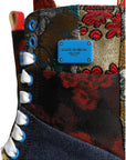 Dolce & Gabbana Multicolor Patchwork Logo High Top Sneakers Shoes