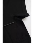 Balenciaga Black Cotton Logo Crew Neck Short Sleeves T-shirt