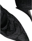 Dolce & Gabbana Black Mary Jane Pumps Lace Crystals Heels Shoes