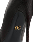 Dolce & Gabbana Multicolor Exotic Leather Heels Pumps Shoes