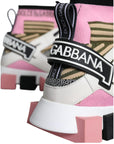 Dolce & Gabbana Multicolor Sorrento Socks Logo Sneakers Shoes