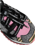 Dolce & Gabbana Multicolor Sorrento Socks Logo Sneakers Shoes